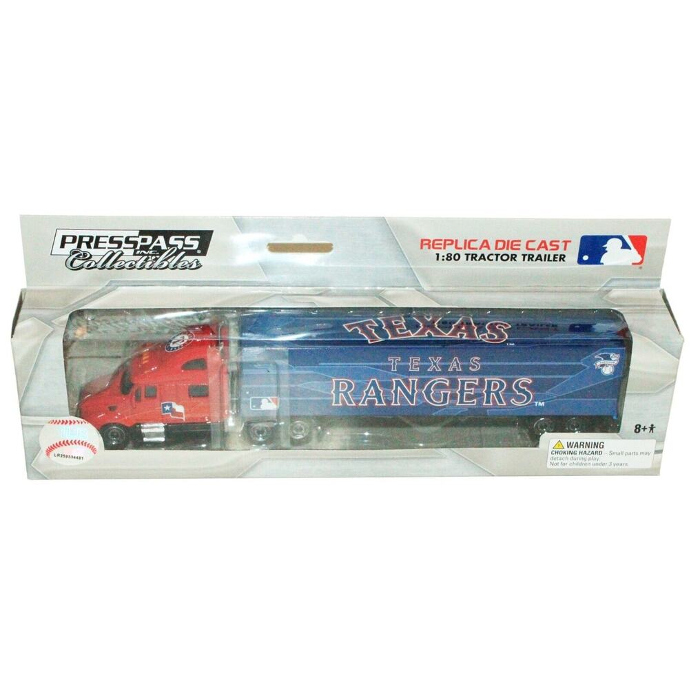 Vintage Texas Rangers MLB Baseball - 1:80 Diecast Truck Toy Vehicle 2012